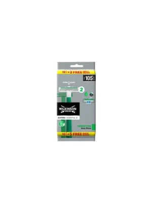 Speciální Cena Wilkinson Sword Extra2 Sensitive Jednorázová holítka 10+5ks