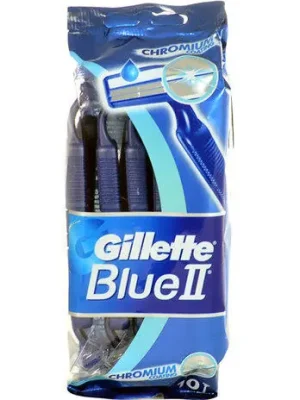 Výprodej Gillette Blue II jednorázové holítko 10 ks M