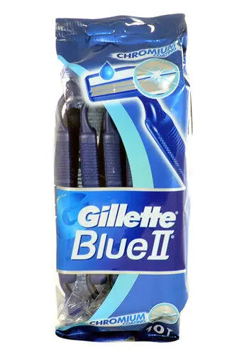 Výprodej Gillette Blue II jednorázové holítko 10 ks M
