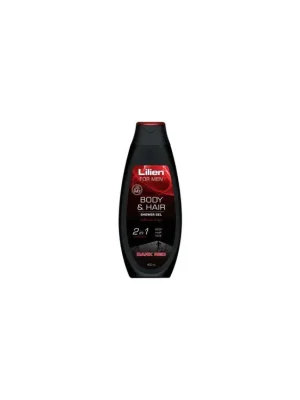 Lilien Men Dark Red sprchový šampon pro muže, 400 ml Cenová Bomba