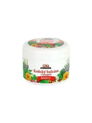 Oblíbený Luna Natural koňský balzám s konopím hřejivý 300 ml