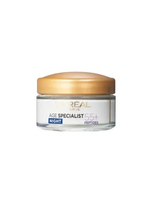 Oblíbený L'Oréal Age Specialist 55+ noční krém, 50 ml