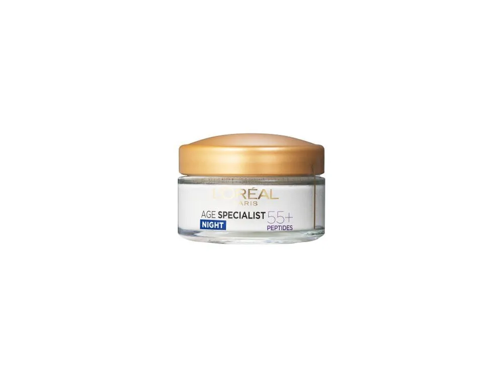 Oblíbený L'Oréal Age Specialist 55+ noční krém, 50 ml