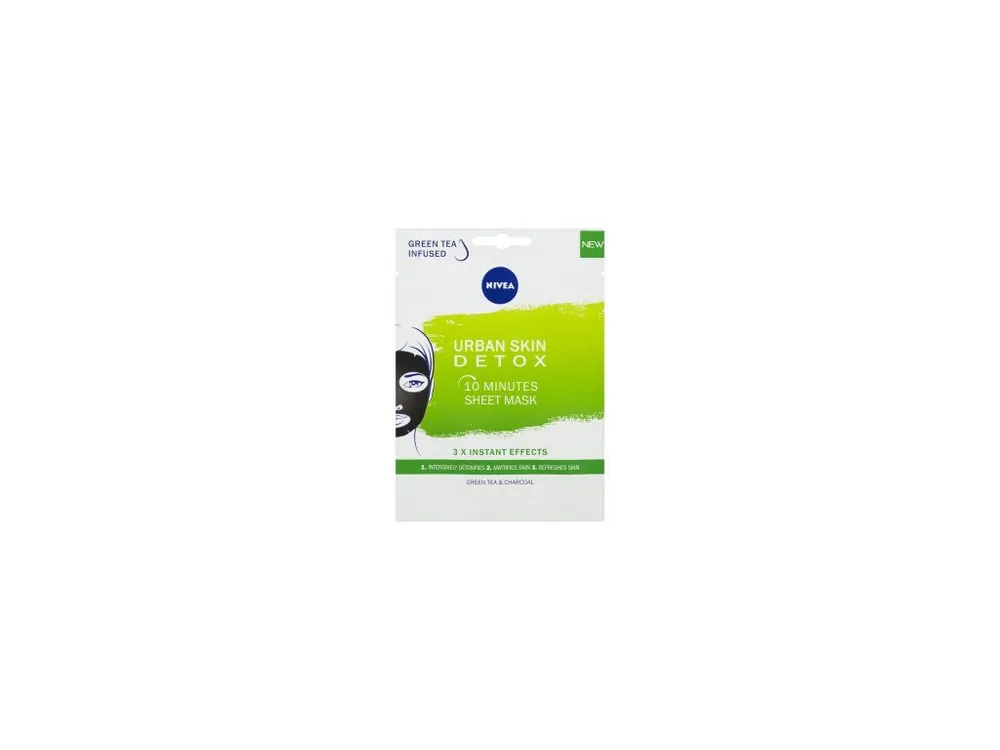 Nivea Urban Skin Detoxikační textilní maska, 1 ks Nakupujte Hned