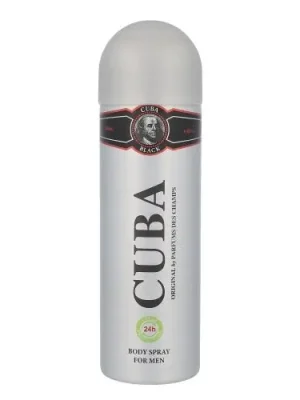 Cuba Black DEO ve spreji 200 ml M Ověřený