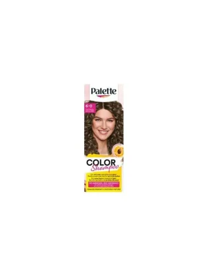 Palette Color Shampoo barva na vlasy 6-0 Světle hnědá, 50 ml Vrácení Zdarma