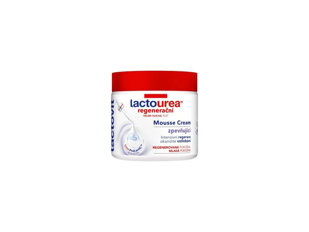 Lactovit Lactourea Mousse regenerační zpevňující krém, 400 ml Nejlepší Cena