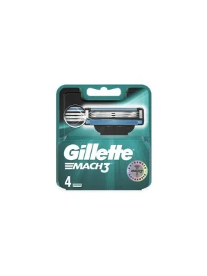 Levný Gillette Mach3 náhradní hlavice 4ks