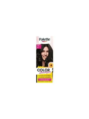 Nejlepší Volba Schwarzkopf Palette Color Shampoo barva na vlasy 113 černá 50 ml