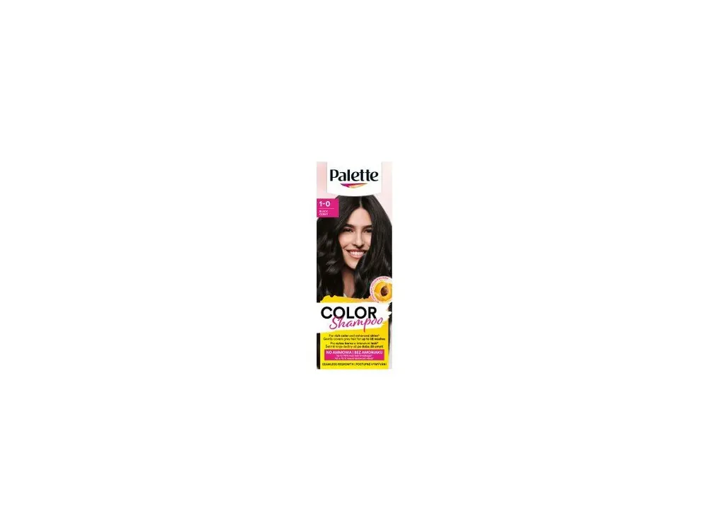 Nejlepší Volba Schwarzkopf Palette Color Shampoo barva na vlasy 113 černá 50 ml