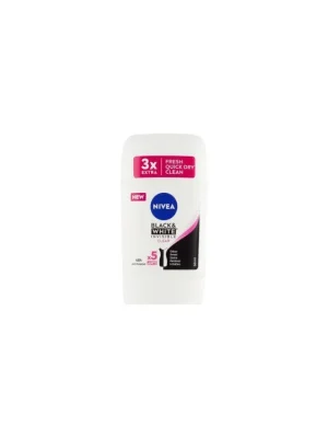 Nivea Black & White Invisible Clear tuhý antiperspirant, 50 ml Akční Cena
