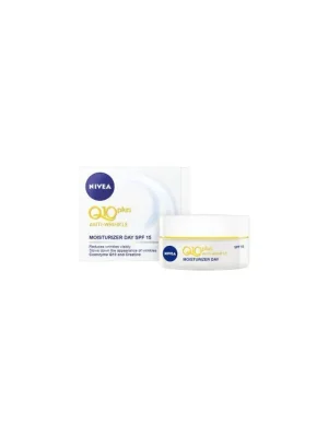 Přímo Od Výrobce Nivea Q10 Power OF15 zpevňující denní krém proti vráskám, 50 ml