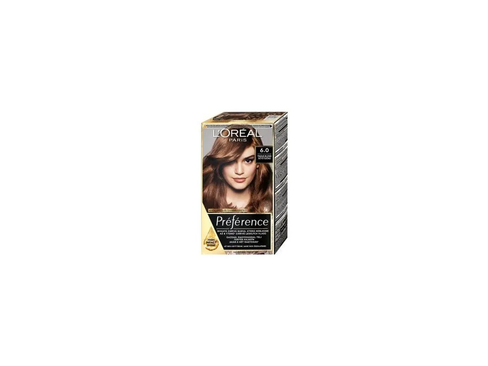 Horká Nabídka L'Oreál Paris Préférence barva na vlasy 6.0 tmavá blond