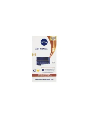 Nivea Anti-Wrinkle Contouring 65+ denní a noční krém pro zlepšení kontur, 2 × 50 ml Nakupujte Hned