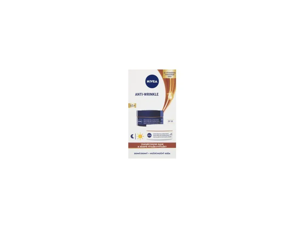 Nivea Anti-Wrinkle Contouring 65+ denní a noční krém pro zlepšení kontur, 2 × 50 ml Nakupujte Hned