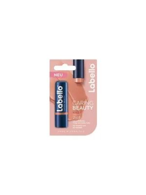 Nejlepší Cena Labello Caring Beauty Nude barevný balzám na rty, 4,8 g