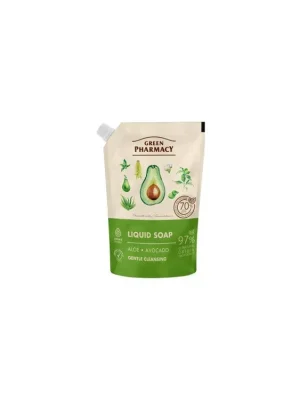 Nejlepší Volba Green Pharmacy Aloe a Avokádo tekuté mýdlo náhradní náplň 460 ml