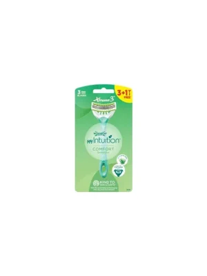 Wilkinson Sword Xtreme3 dámská holítka My Intuition Comfort Sensitive, 3 břity, 4 ks Nízká Cena