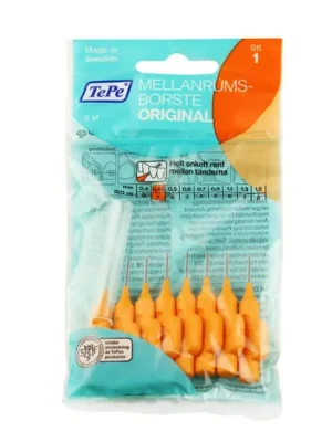 Tovární Cena TePe Original mezizubní kartáčky 1 oranžové (0,45 mm) 8 ks