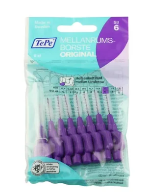 TePe Original mezizubní kartáčky 6 fialové (1,1 mm) 8 ks Cenový Hit