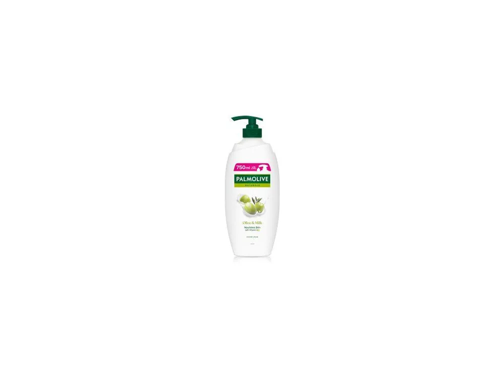 Palmolive Naturals Olive & Milk sprchový krém s pumpičkou 750 ml Akční Cena