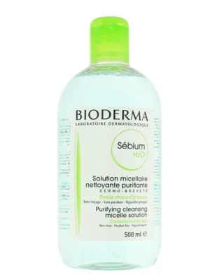 Bioderma Sébium H2O čisticí odličovací micelární voda 500 ml Sezónní Sleva