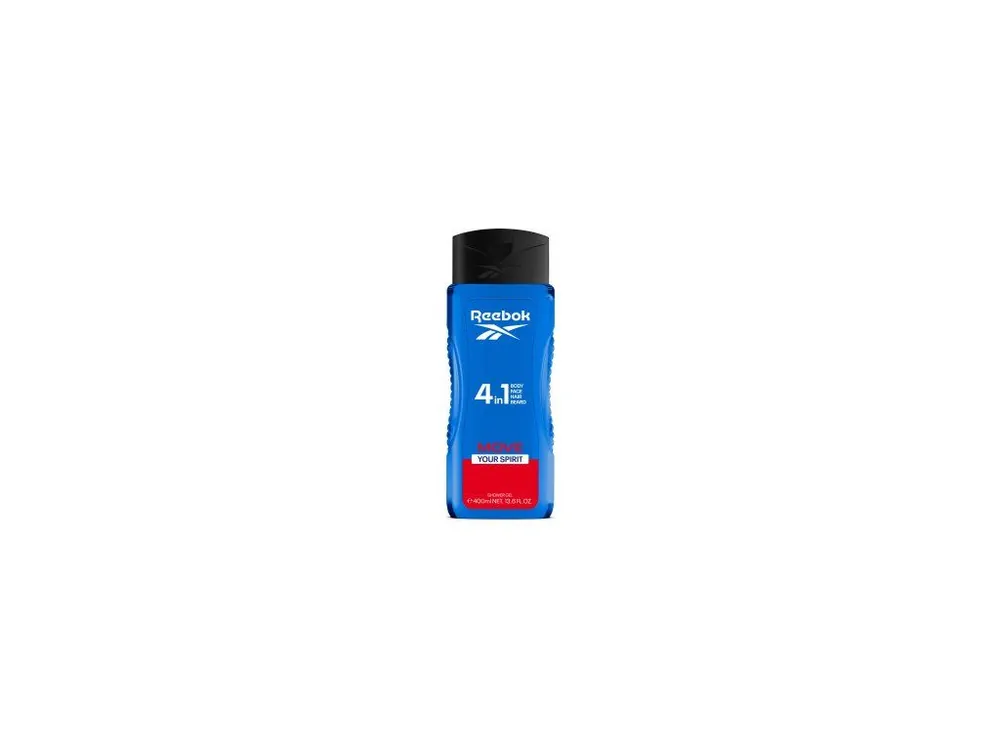 Horká Nabídka Reebok Men Move Your Spirit sprchový gel 4v1, 400 ml