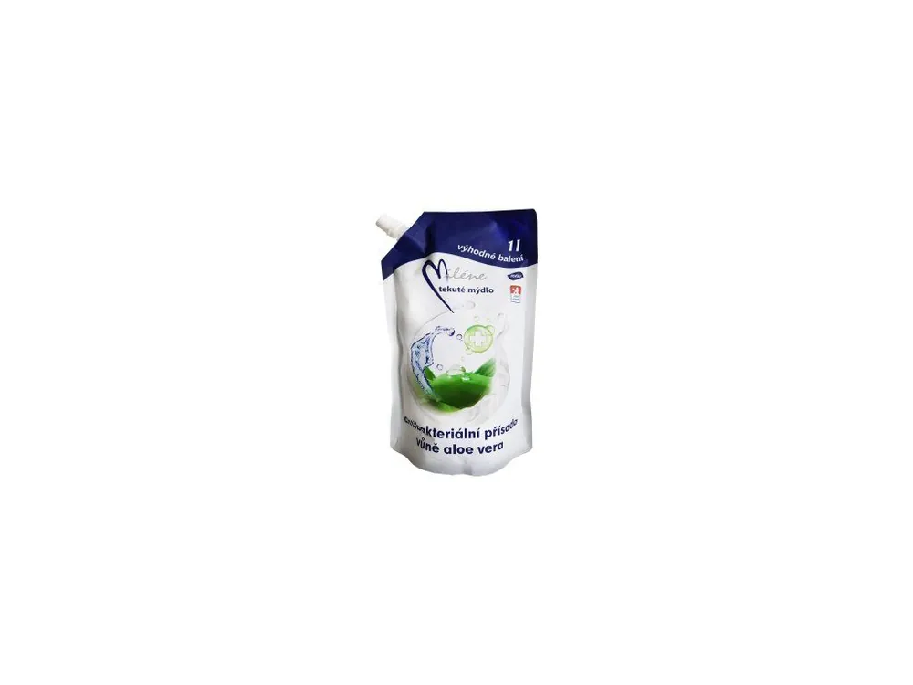 Miléne Aloe Vera tekuté antibakteriální mýdlo, náplň 1 l Kup Teď