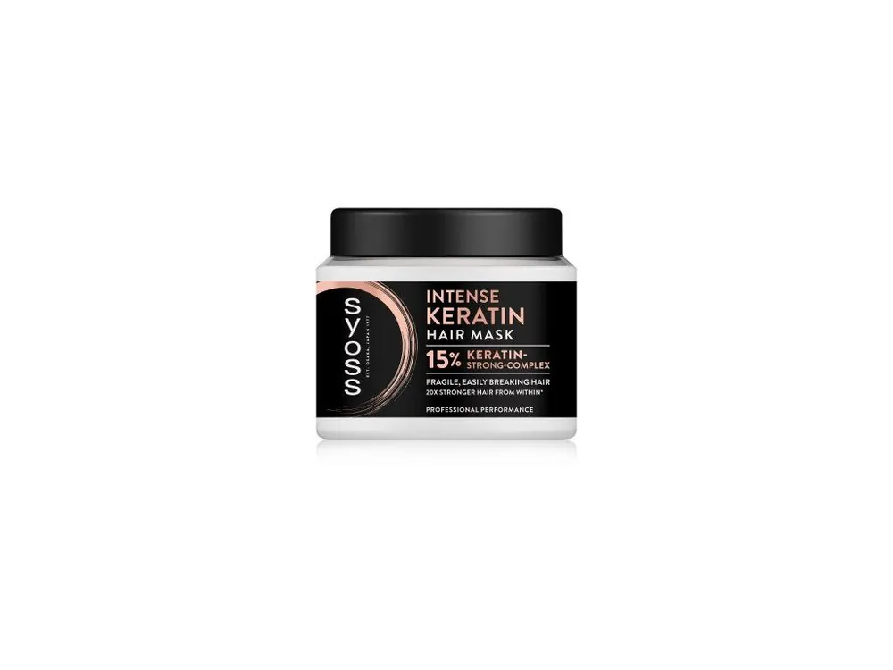 Zlevněný Syoss Intense Keratin vlasová maska 400ml