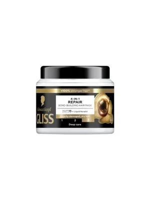 Přímo Od Výrobce Schwarzkopf Gliss regenerační vlasová maska 4 v 1 pro silně poškozené a suché vlasy, 400 ml