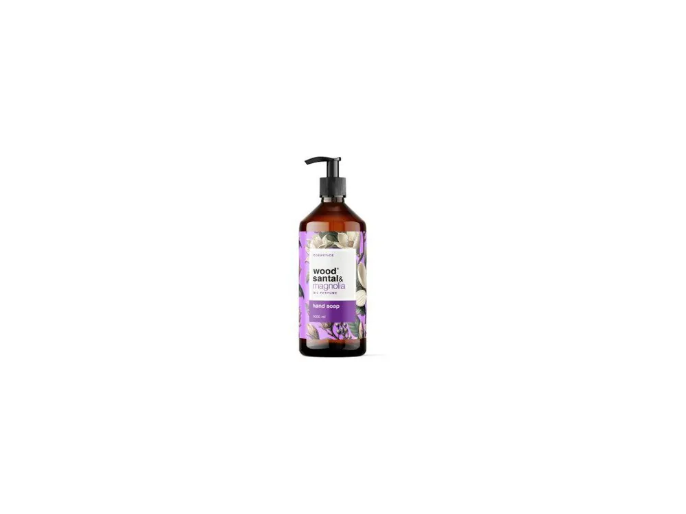 Přímo Od Výrobce Wood Santal & Magnolia tekuté mýdlo na ruce 1 l, dávkovač