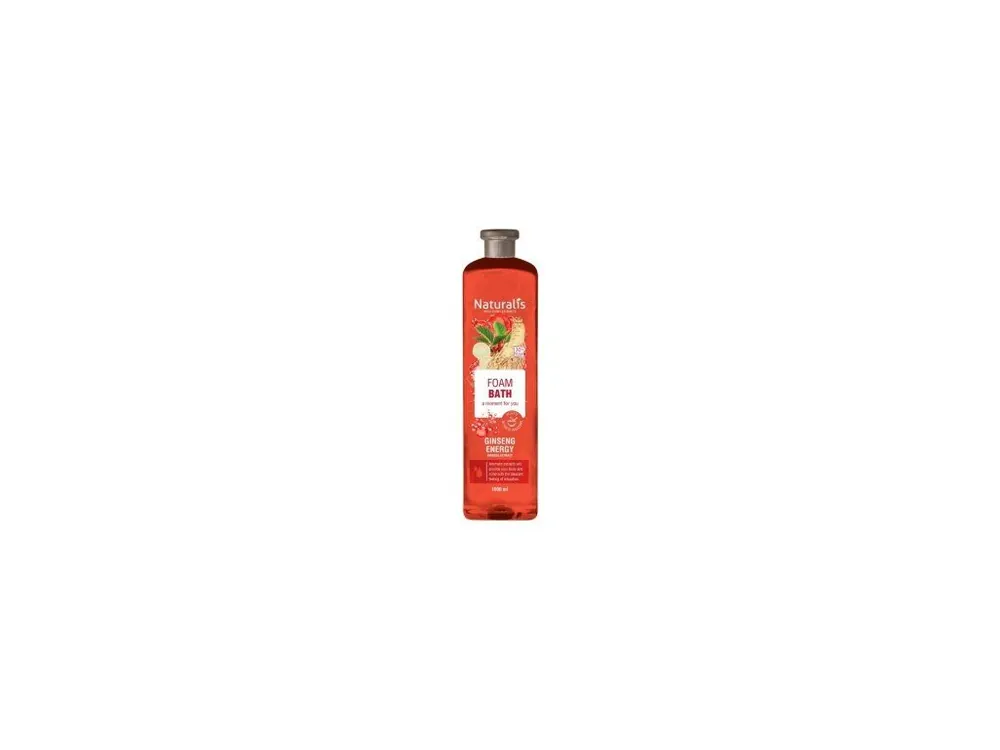 Naturalis pěnivá koupel - Ginseng Energy 1000 ml Jen Po Omezenou Doba