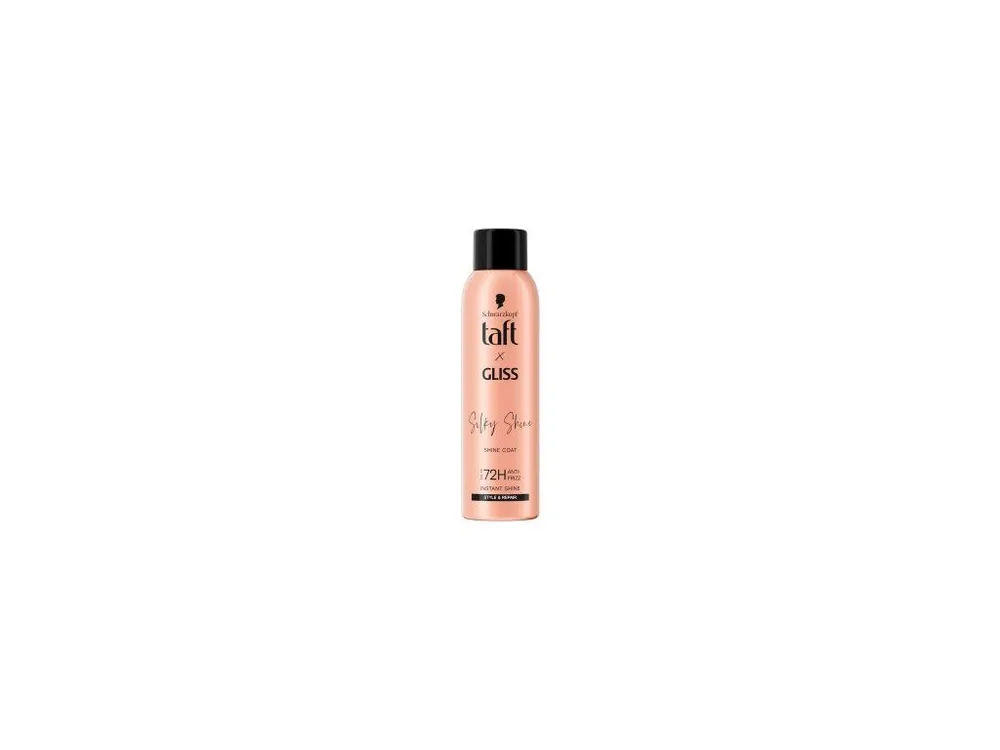 Schwarzkopf Taft x Gliss Silky Shine sprej na vlasy pro lesk 150 ml Akční Nabídka