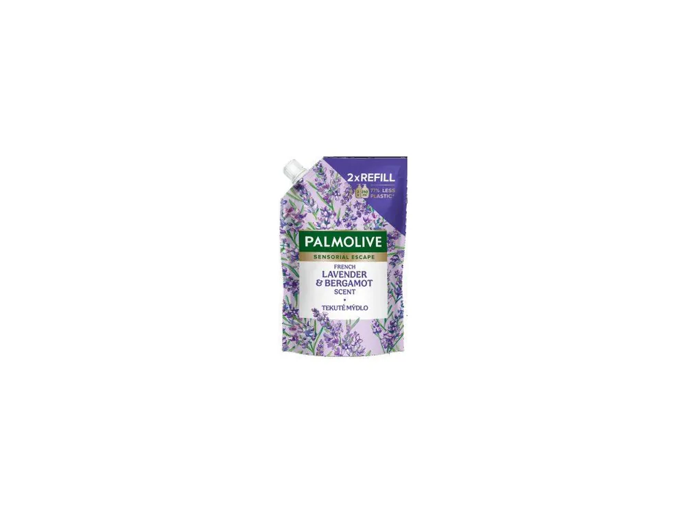 PALMOLIVE tekuté mýdlo-náhradní náplň- Levandule a Bergamot 500 ml Zlevněný