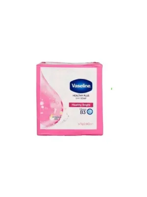 Vaseline mýdlo Healthy Bright, 3x 75 g Akce