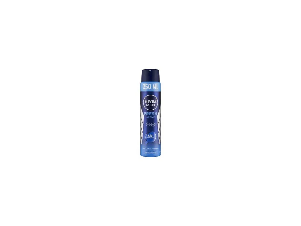 Rychlé Dodání Nivea Men Fresh Active deodorant ve spreji, 250 ml