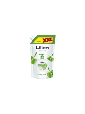 Lilien Olive Milk tekuté mýdlo, náhradní náplň, XXL balení, 1250 ml Dokud Zásoby Vydrží