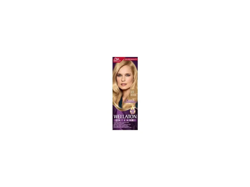 Wella barva na vlasy Wellaton Intense 8/0 světlá blond, 110 ml Dokud Zásoby Vydrží