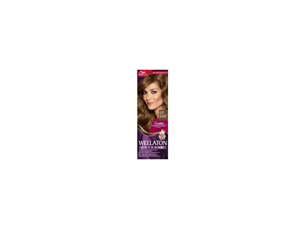 Sezónní Sleva Wella barva na vlasy Wellaton Intense 6/0 tmavá blond, 110 ml