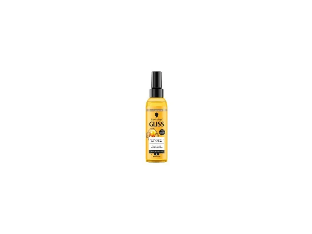Gliss termoochranný olejový sprej na vlasy 150ml Rychlé Dodání