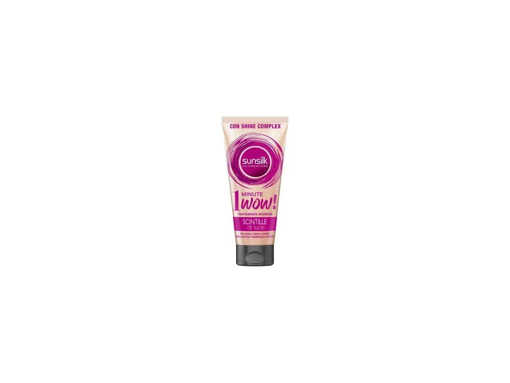Cenový Hit Sunsilk maska pro lesklé vlasy Scintille Di Luce 1 Minute Wow, 180 ml