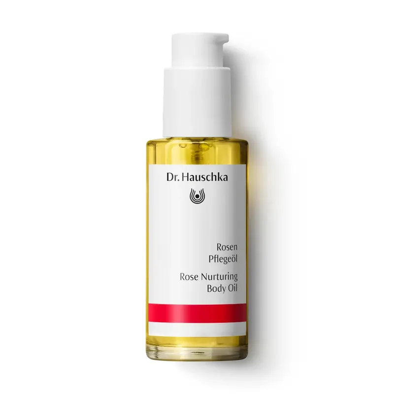 DR. HAUSCHKA Pečující tělový olej s růží 75 ml Vrácení Zdarma