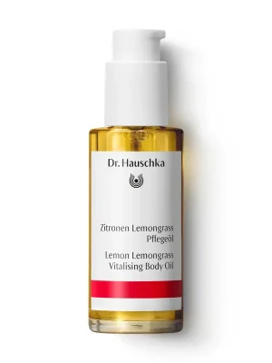 DR. HAUSCHKA Vitalizující a zpevňující tělový olej s citronem a citronovou trávou 75 ml Vrácení Zdarma