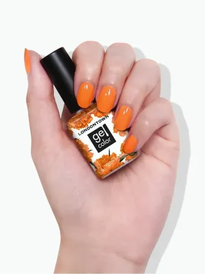 LONDONTOWN Gel Color Heat Wave gelový lak na nehty pomerančová 12 ml Hit Sezóny