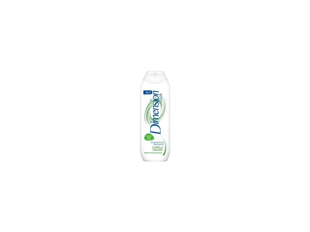 Dimension by LUX 2v1 šampón a balzám na mastné vlasy, 250 ml Akční Cena
