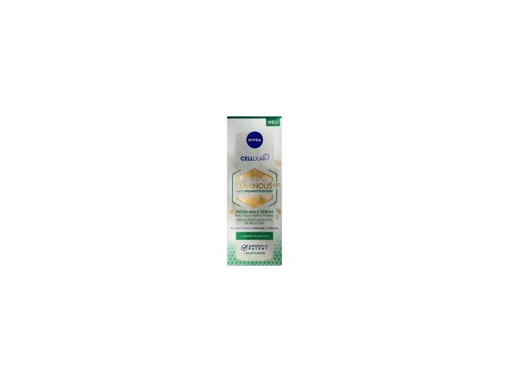 Nivea Cellular Luminous630 Sérum proti pigmentovým skvrnám po akné 30 ml Cenová Bomba