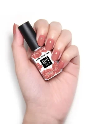 Cenově Výhodný LONDONTOWN Gel Color Toffee Tart gelový lak na nehty karamelová 12 ml