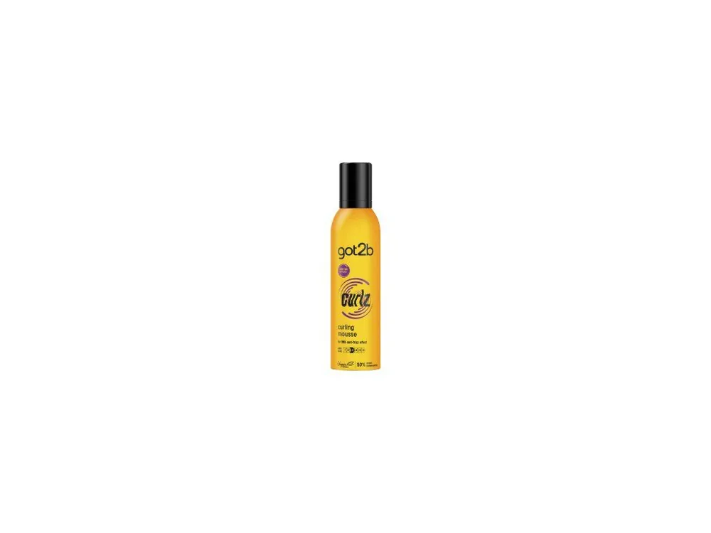 Horká Nabídka Got2b Twisted Curls pěna na vlny, fixace 3, 250 ml