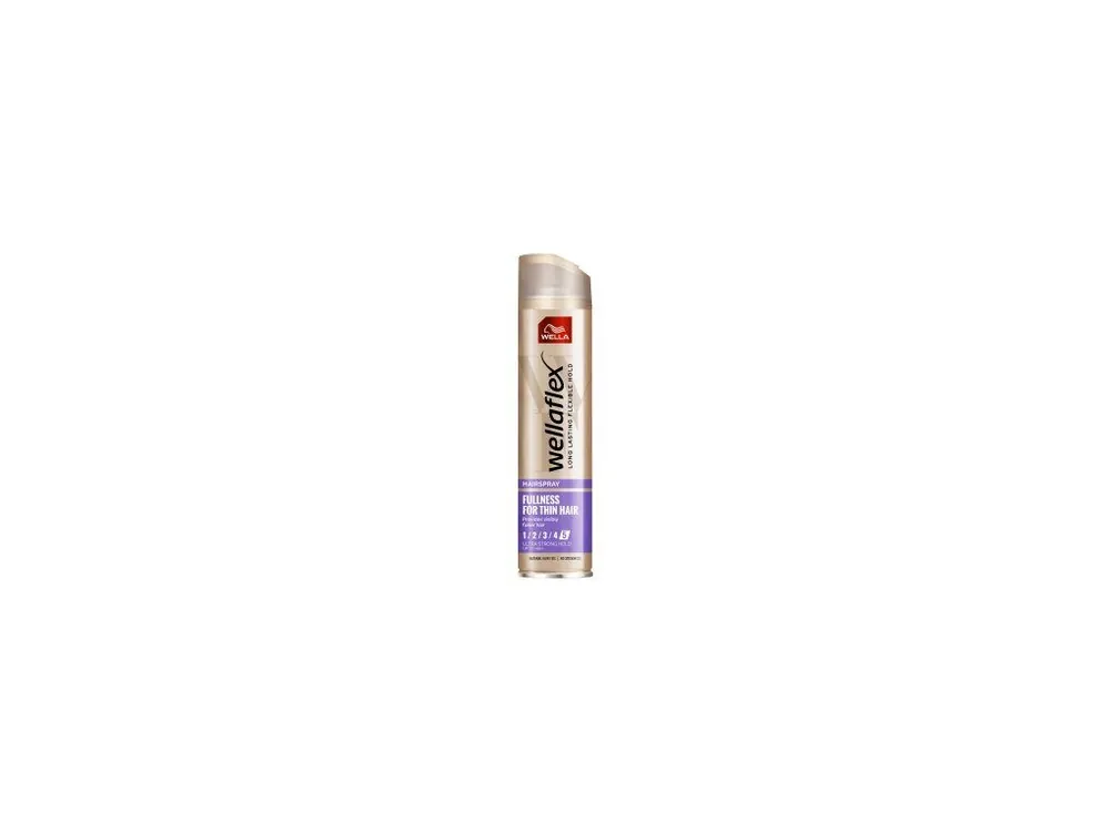 Nejprodávanější Wellaflex lak na vlasy Fullnes for Fine Hair (5), 250 ml