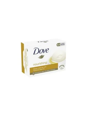 Dokud Zásoby Vydrží Dove tuhé mýdlo Nourishing s arganovým olejem, 4× 90 g